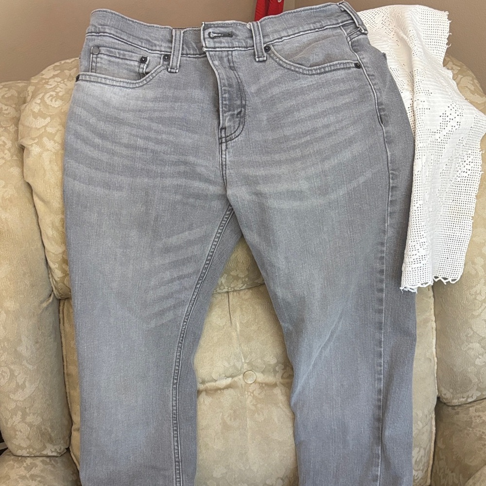 Denizen from Levi's Men's Slim Jeans in Light Gray